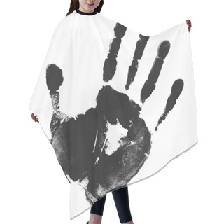 Personality  Print Of Hand Hair Cutting Cape