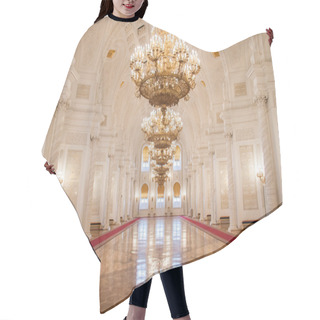 Personality  Georgievsky Hall Of The Kremlin Palace, Moscow Hair Cutting Cape