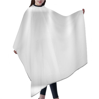 Personality  Abstract Light Grey Background With Spotlights Hair Cutting Cape