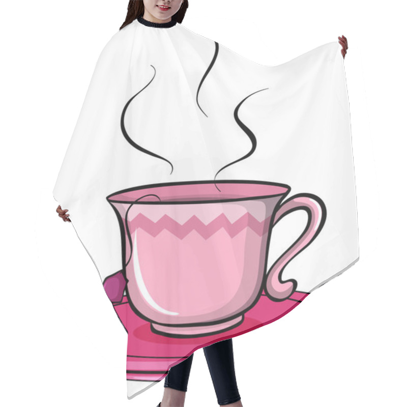 Personality  A Cup Of Tea Hair Cutting Cape