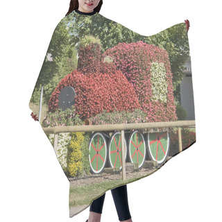 Personality  Flower Train At Summer Time Hair Cutting Cape
