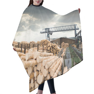Personality  Sawmill (lumber Mill) Hair Cutting Cape