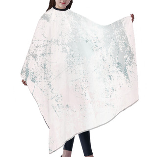 Personality  Abstract Marble Gold Pattern Hair Cutting Cape