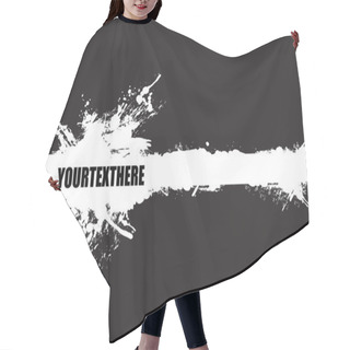 Personality  Splash Background Hair Cutting Cape