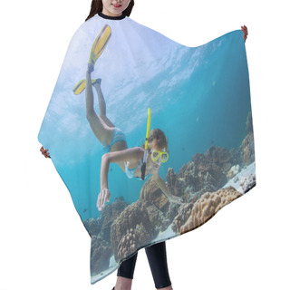 Personality  Snorkeling Hair Cutting Cape