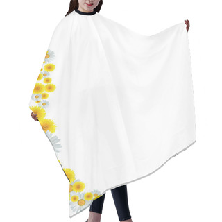 Personality  Flowers Border Hair Cutting Cape
