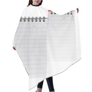 Personality  Notebook Two Isolated Hair Cutting Cape