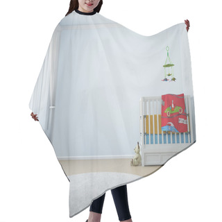 Personality  Nursery Room With Crip Hair Cutting Cape