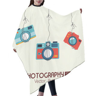 Personality  Photography Design Hair Cutting Cape