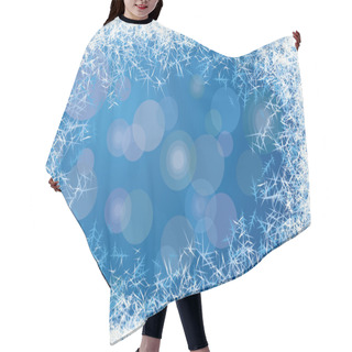 Personality  Frost Frame Hair Cutting Cape