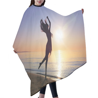 Personality  Dance In Sunset Hair Cutting Cape