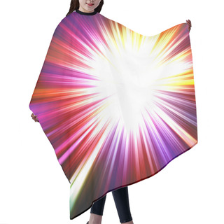 Personality  Abstract Radiant Star Hair Cutting Cape