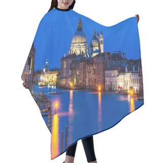 Personality  Grand Canal Of Venice By Night Hair Cutting Cape