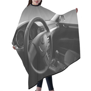 Personality  Nterior Of A Modern Automobile Hair Cutting Cape