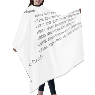 Personality  Html Source Code Hair Cutting Cape