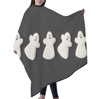 Personality  Halloween Ghost Cookies Hair Cutting Cape