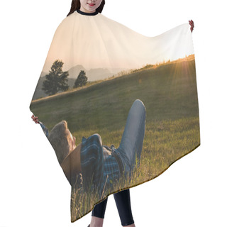 Personality  Outdoor Relax Hair Cutting Cape