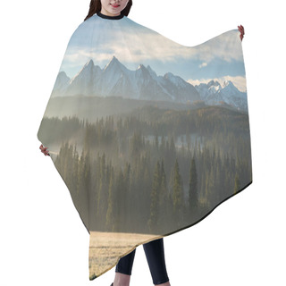 Personality  Panorama Of The Tatra Mountains In The Morning Hair Cutting Cape