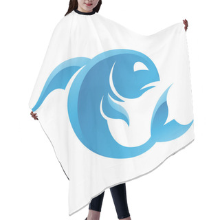 Personality  Pisces Zodiac Star Sign Hair Cutting Cape