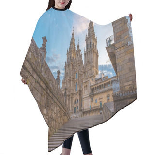 Personality  Santiago De Compostela Cathedral, Galicia, Spain Hair Cutting Cape
