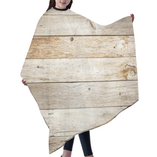 Personality  Rustic Barn Wood Background Hair Cutting Cape