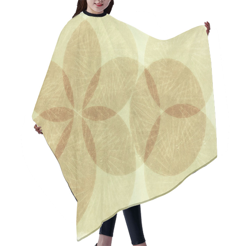 Personality  Lovely geometric background image hair cutting cape