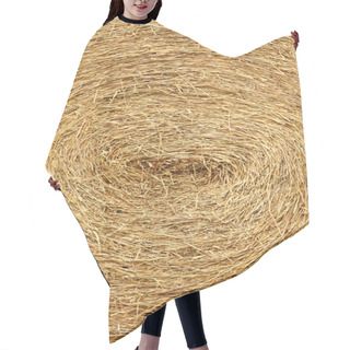 Personality  Dry Straw Roll Hair Cutting Cape