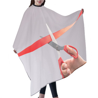 Personality  Cutting Ribbon Hair Cutting Cape