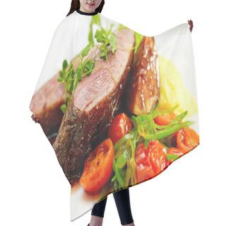 Personality  Duck Fillet Hair Cutting Cape