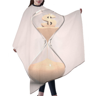 Personality  Spending Money Or Out Of Money Concept Hair Cutting Cape