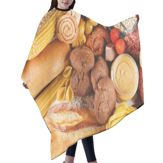Personality  Different Bakery Food Hair Cutting Cape