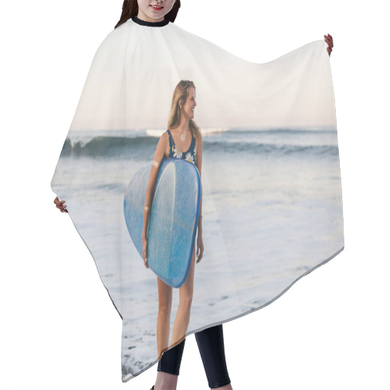 Personality  coastline hair cutting cape