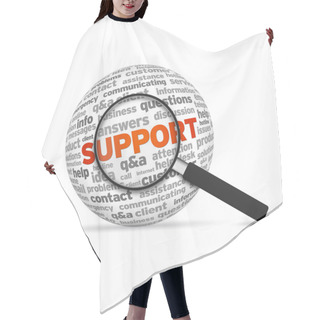 Personality  Support Hair Cutting Cape