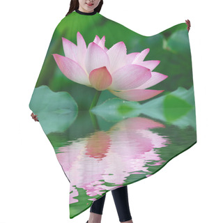 Personality  Pink Lotus Hair Cutting Cape