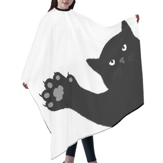 Personality  Cat's Claws Scratch A Background Hair Cutting Cape