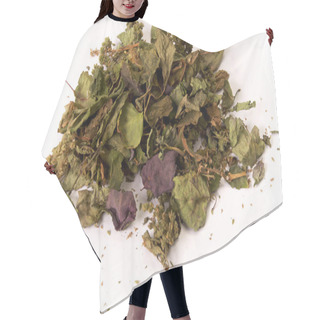 Personality  Colorful Pile Of Dried Patchouli Leaves And Flowers Hair Cutting Cape