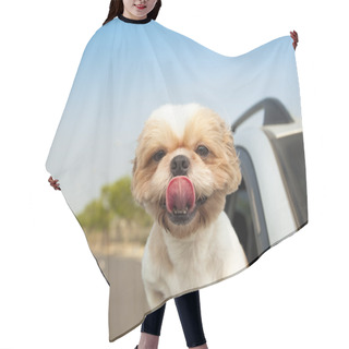 Personality  Dog In The Car Hair Cutting Cape