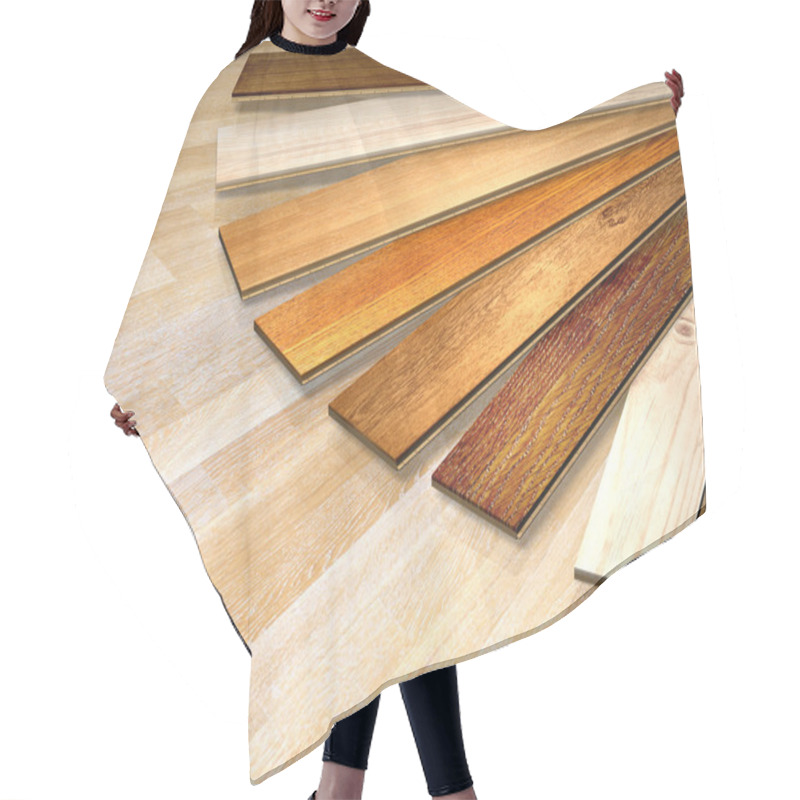 Personality  New Oak Parquet  Hair Cutting Cape