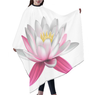 Personality  Water Lily Isolated Hair Cutting Cape