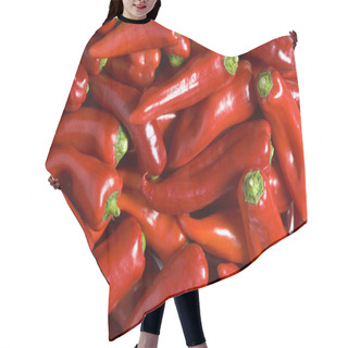 Personality  Frame Of Red Peppers Hair Cutting Cape