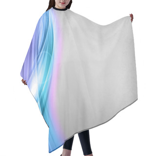 Personality  Blue - Grey Background Hair Cutting Cape