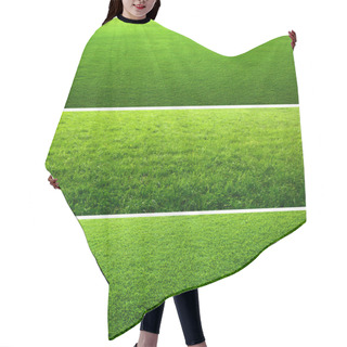 Personality  Green Grass Backgrounds Hair Cutting Cape