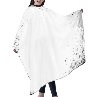 Personality  Abstract Grunge Border Hair Cutting Cape
