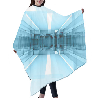 Personality  Abstract Portal Or Data Center - Digitally Generated Image Hair Cutting Cape