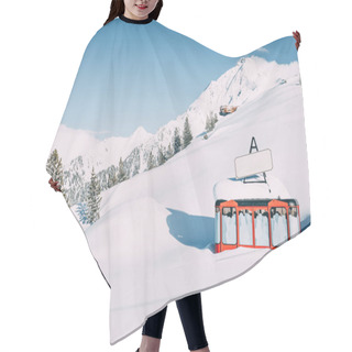 Personality  Cable Car Hair Cutting Cape