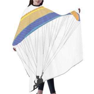 Personality  Paragliding - Vector Hair Cutting Cape