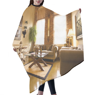 Personality  Living Room Interior Hair Cutting Cape