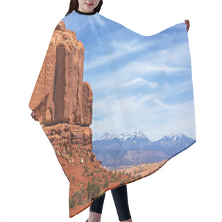 Personality  Canyons And Mountains Hair Cutting Cape