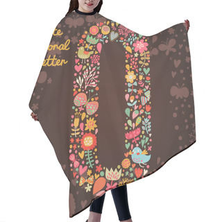 Personality  The Letter O. Hair Cutting Cape