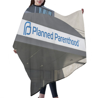 Personality  Indianapolis - Circa April 2017: Planned Parenthood Location. Planned Parenthood Provides Reproductive Health Services In The US IV Hair Cutting Cape